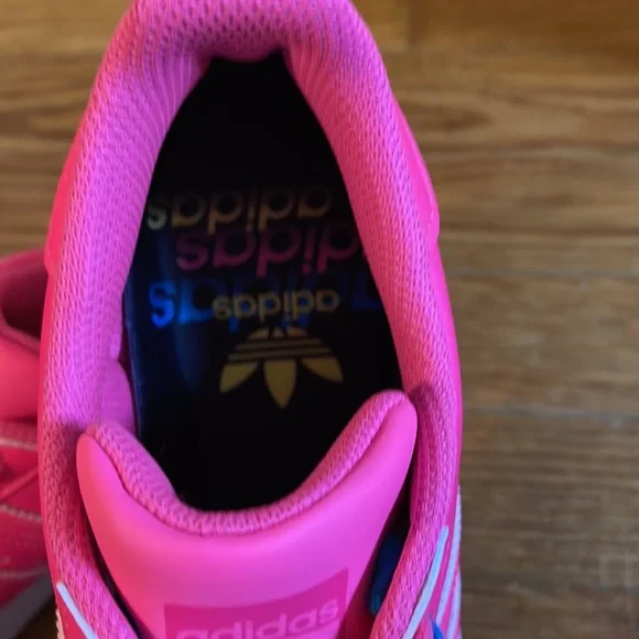 Adidas Superstar pink leather - Picture 3 of 4